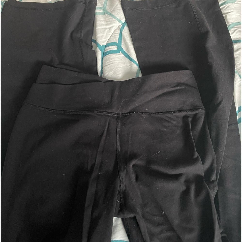 Crossover lululemon pants wide leg